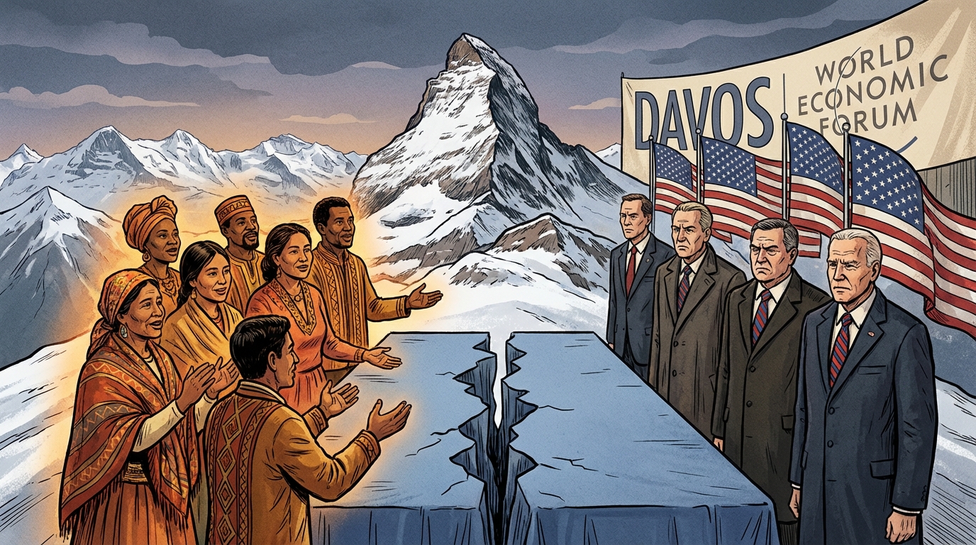Davos 2026 - collision of Global South and America First