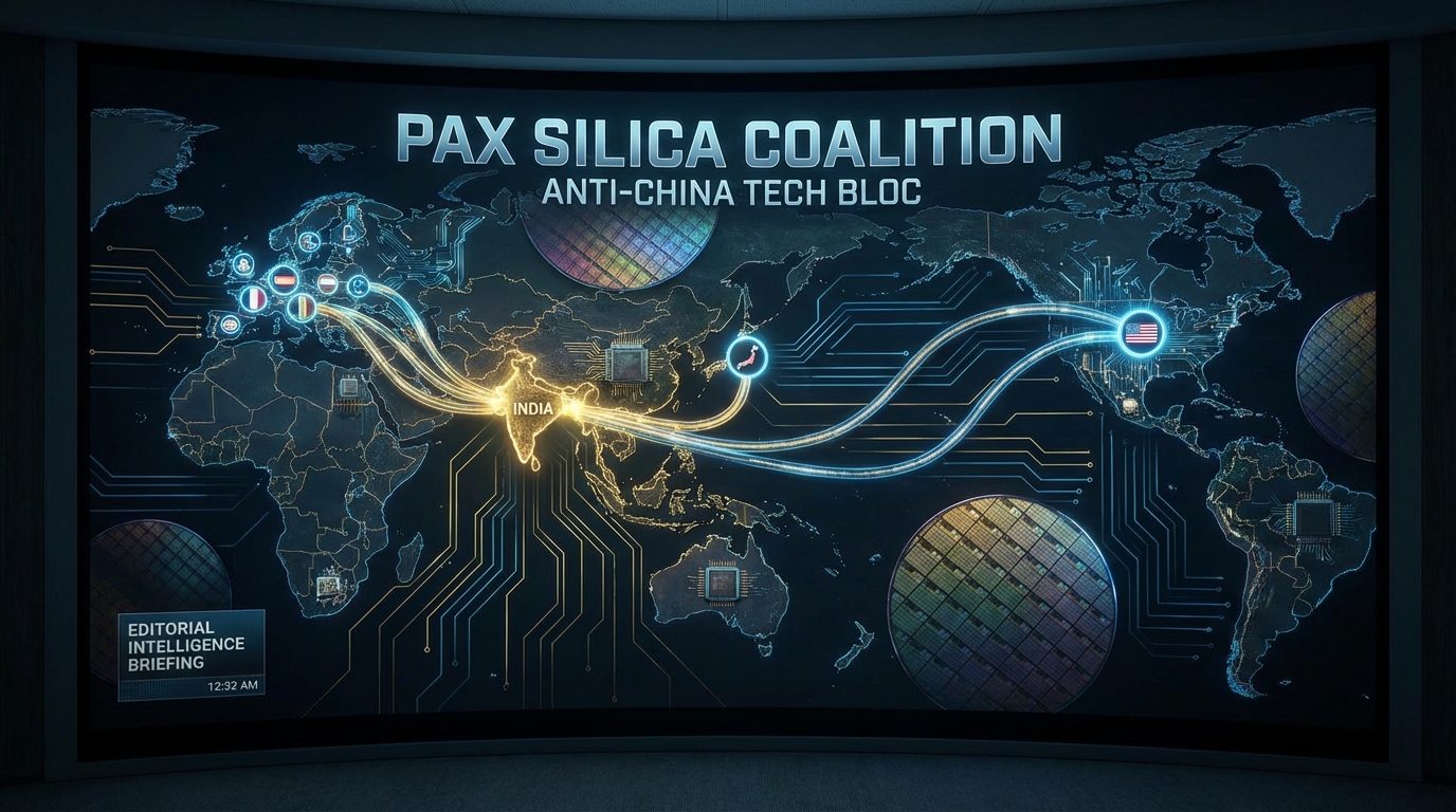 India semiconductor geopolitics Pax Silica
